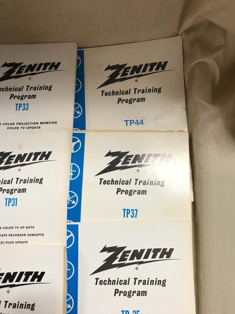 Zenith Technical Training Program Various TP Numbers Choice $6.99 Each