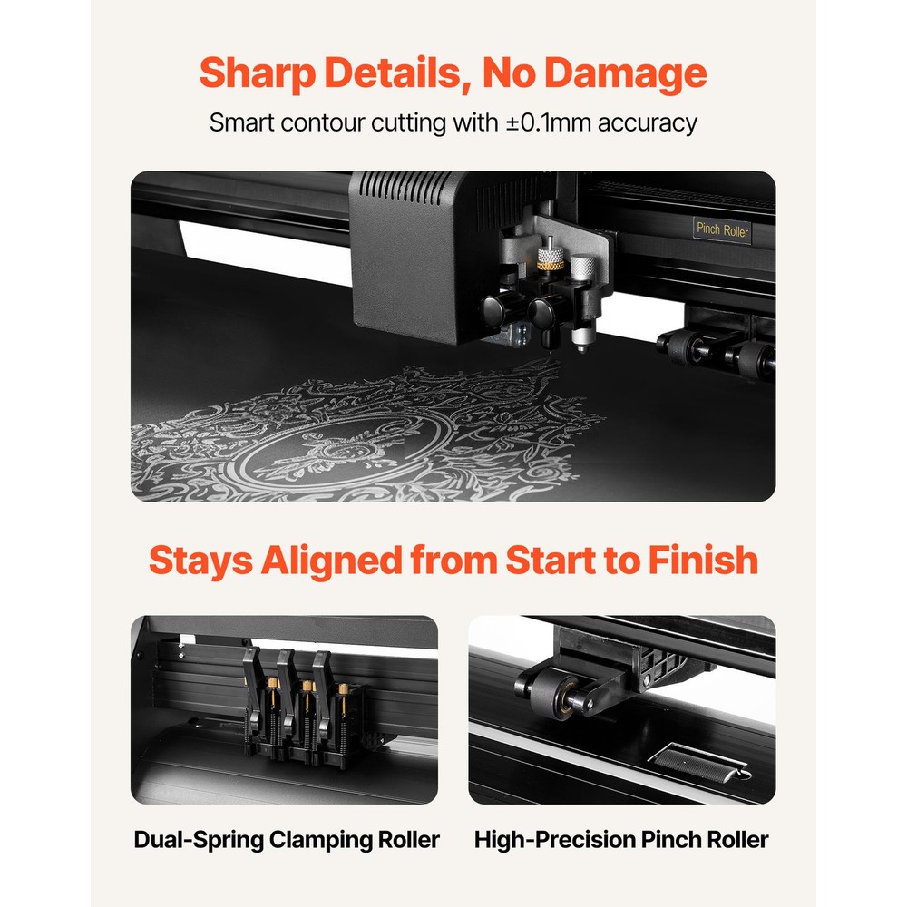 Uimoso 28-Inch Vinyl Cutter Machine with Plotter Printer Bundle for Crafting