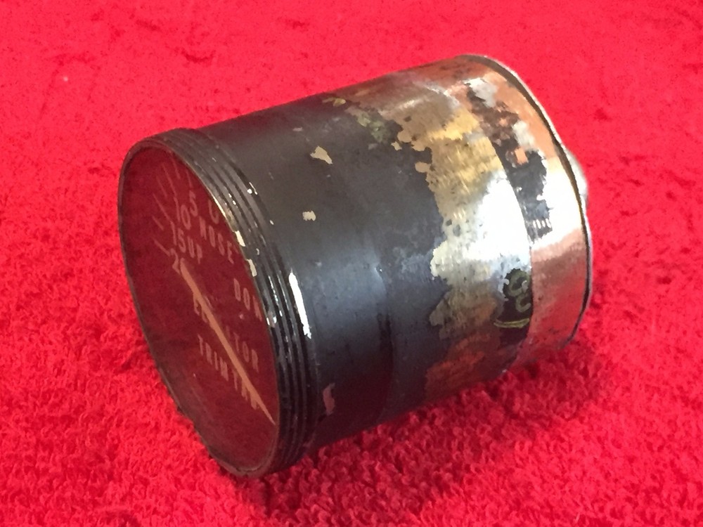 THE LIQUIDOMETER CORP 2" HORIZON STABILIZATION POSITION INDICATOR P/N EA321-8