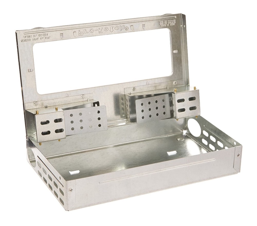 Pro-Ketch Multiple Catch Mouse Trap Clear Lid Single Trap by Kness