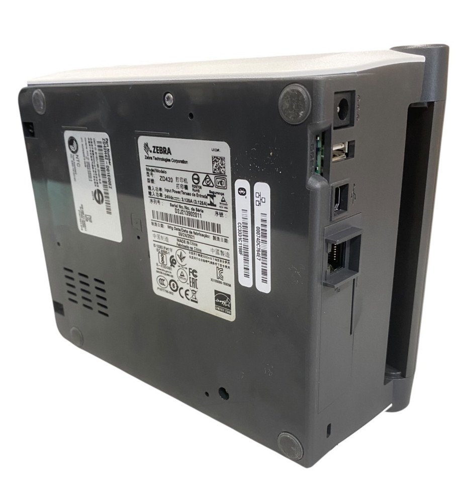 Zebra ZD420 Direct Thermal Printer Network Bluetooth USB Wireless