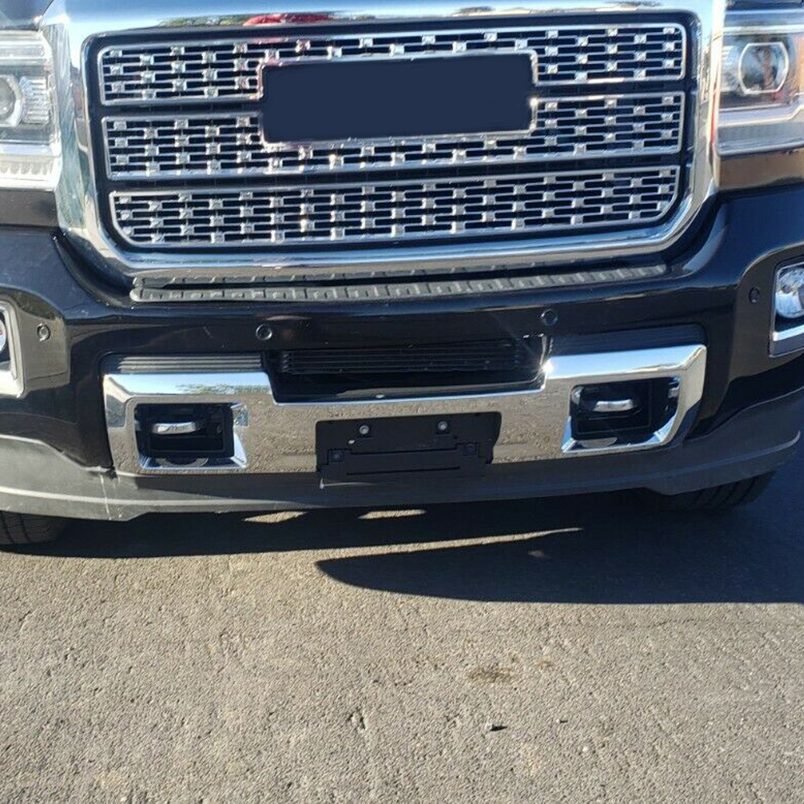 For GMC 2500/ 3500HD 15-19 Front Bumper Skid Plate Face Bar Replacement 23178964