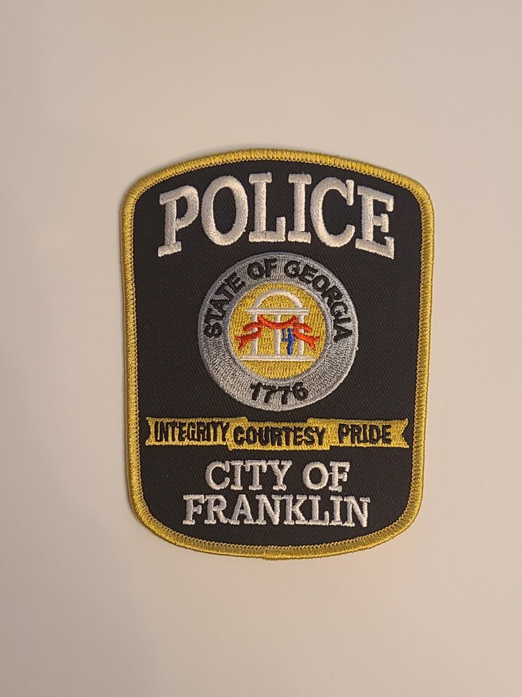 Franklin Georgia Police Patch