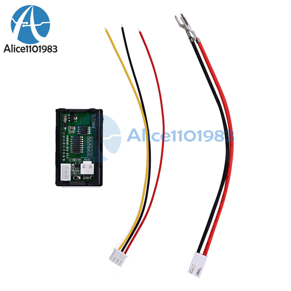 Digital Voltmeter Ammeter 100V 10A 50A 100A LED Display Amp Volt Current Meter
