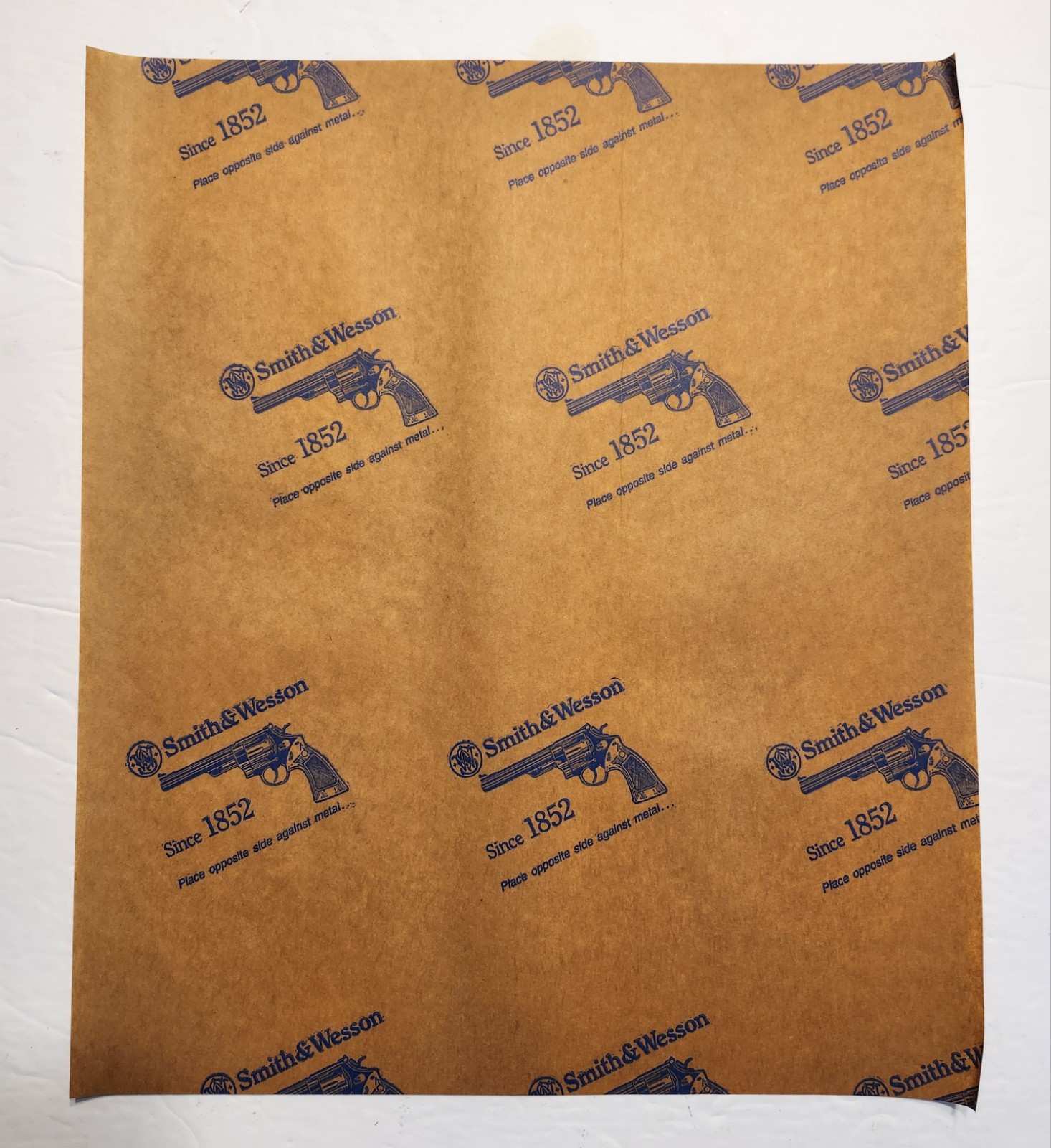 10 Sheets Of Authentic Smith & Wesson VCI Paper Vapor & Rust Prevention Barrier