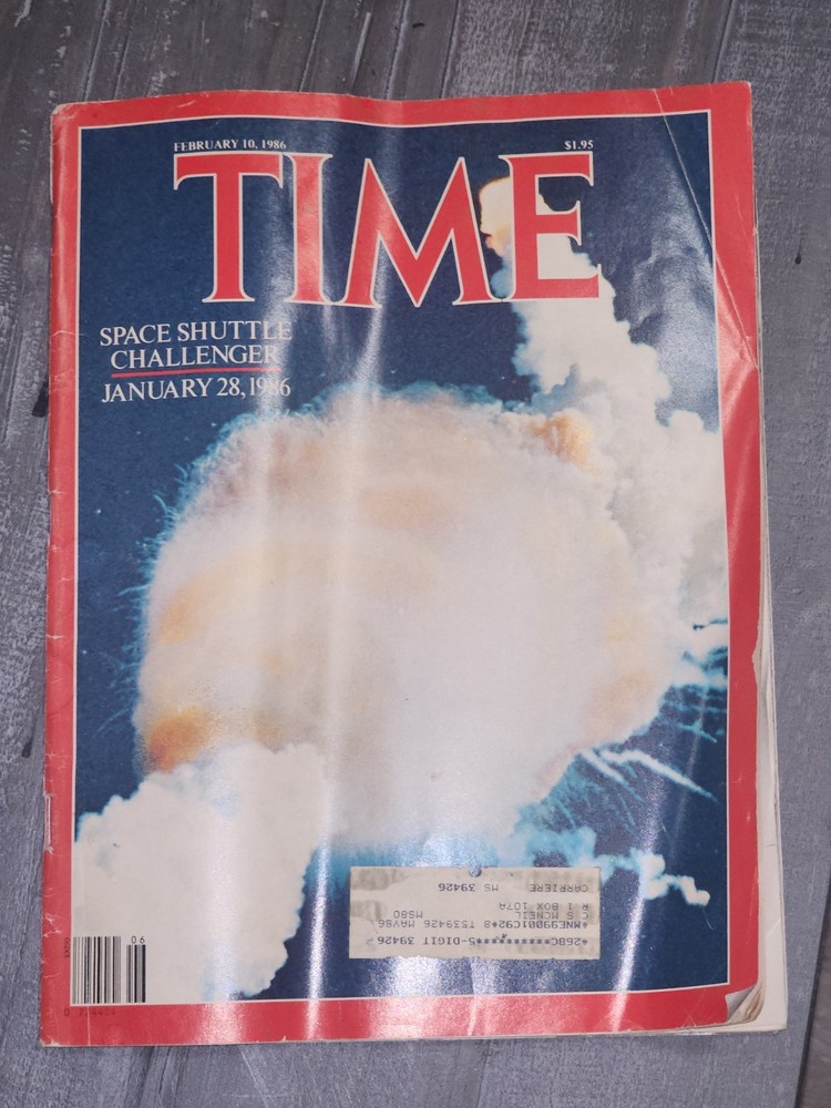 Time Magazine February 10, 1986 January 28 Space Shuttle CHALLENGER Explodes