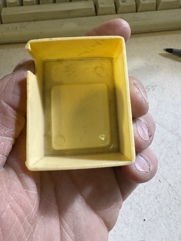 Extremely Rare Wiggle Tv Pencil Sharpener Case Only Graveyard Dancing Skeleton