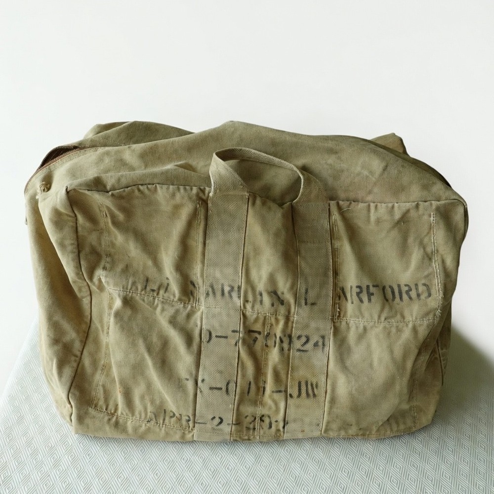 VTG WWII Aviators Kit Bag Type 0158791  868th Bomb Squadron "Snoopers" 13th AAF