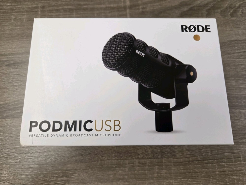 RODE PodMic USB and XLR Versatile Dynamic Broadcast Microphone (New)