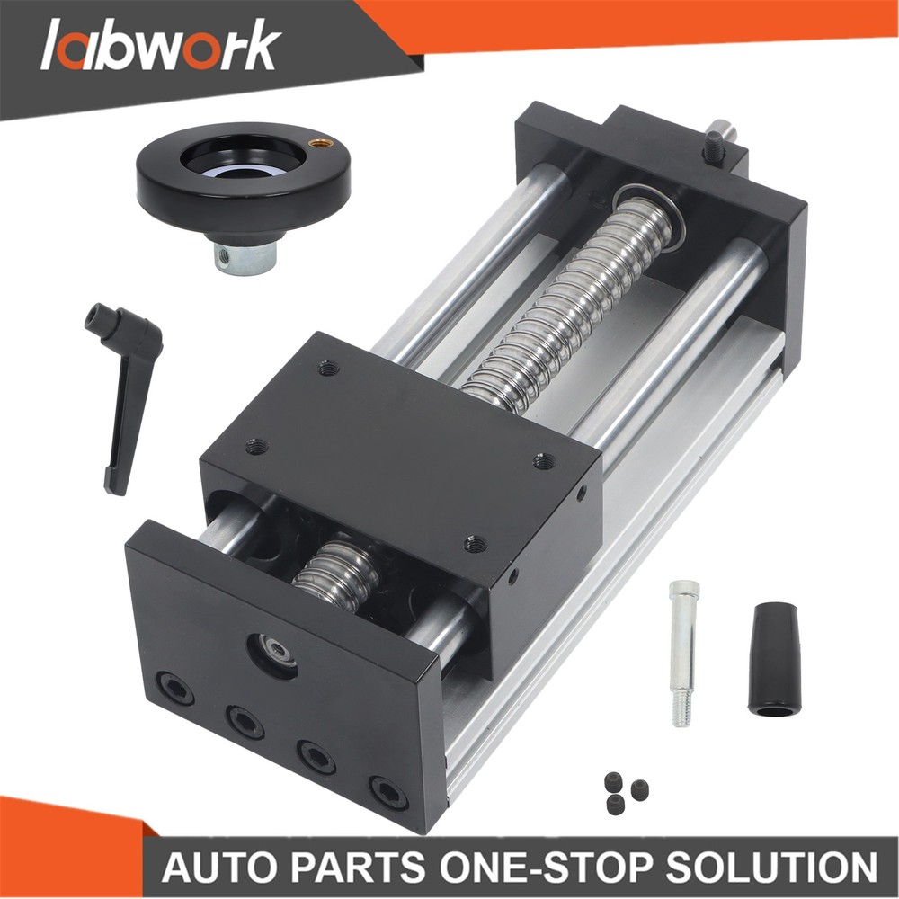 Labwork 100mm Sliding Table Linear double-track Ballscrew SFU1605 Motion Stage