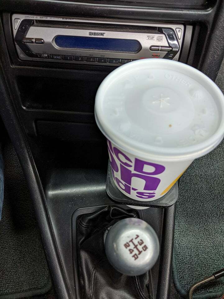 Honda CRX Cup Holder Bundle (Cigarette Lighter + Ashtray)