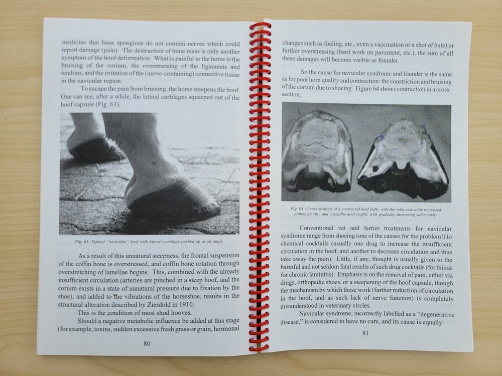 Shoeing: A Necessary Evil Barefoot Trimming Method by Strasser Sabine Kells
