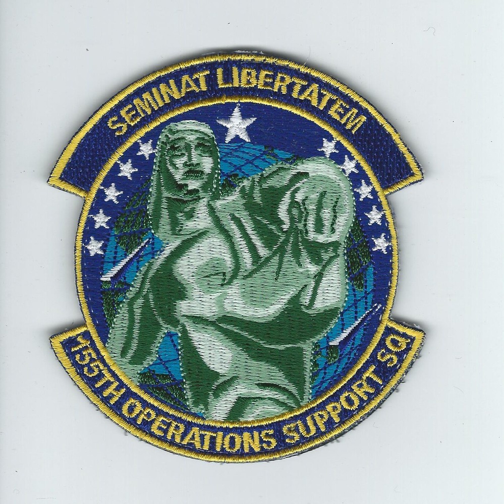 155th OPERATIONS SUPPORT SQUADRON "THEIR LATEST" patch