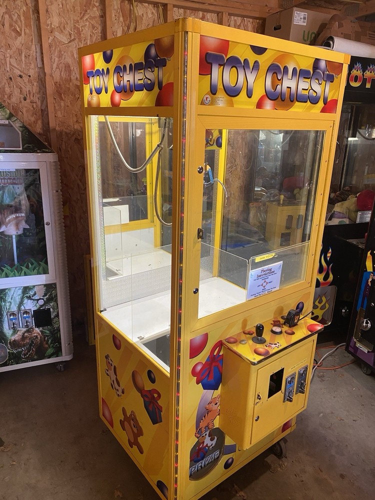 Toy Chest Arcade Claw Machine Redemption 31” Crane Game
