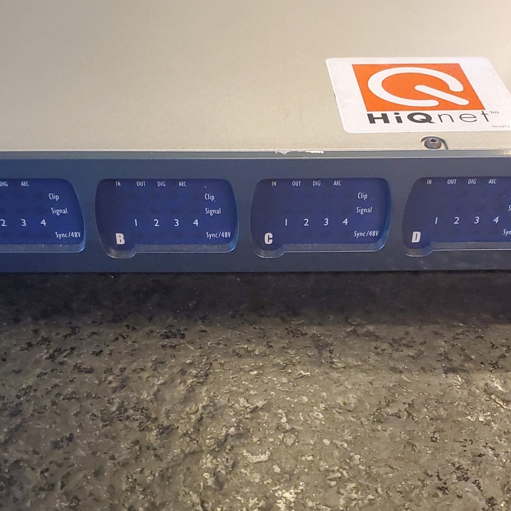 BSS Soundweb London BLU-806 Signal Processor Rack Digital Audio