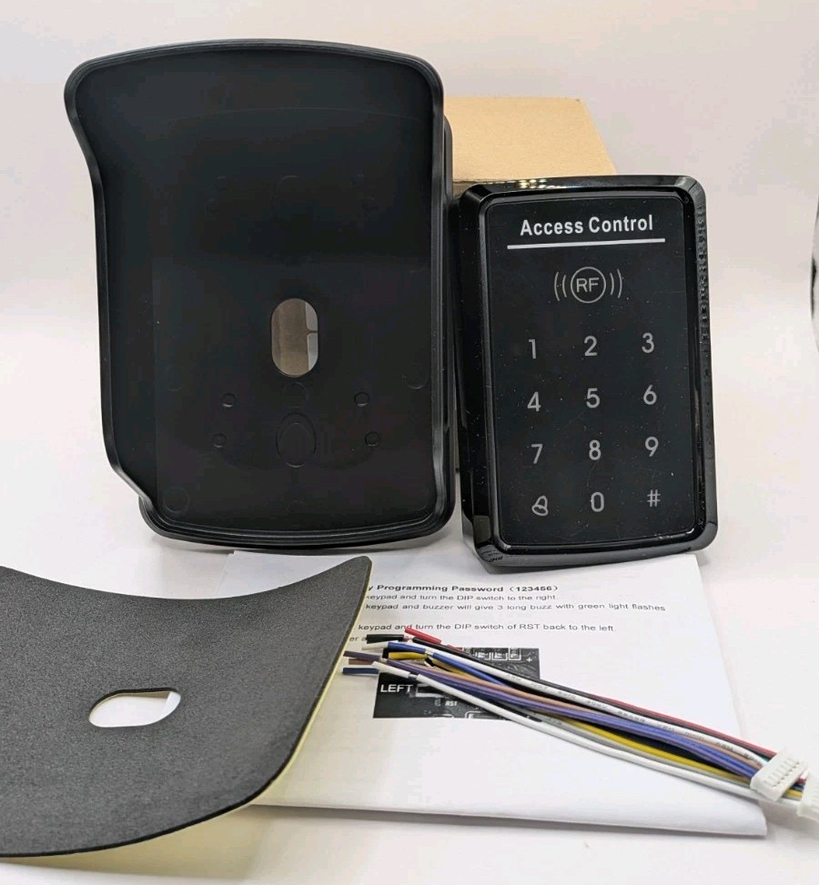 TC175P Touch Wired Keypad Universal Keyless Entry DC 12V 24V Replacement Panel