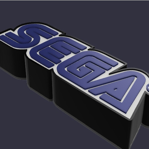 SEGA Logo USB LED Lamp