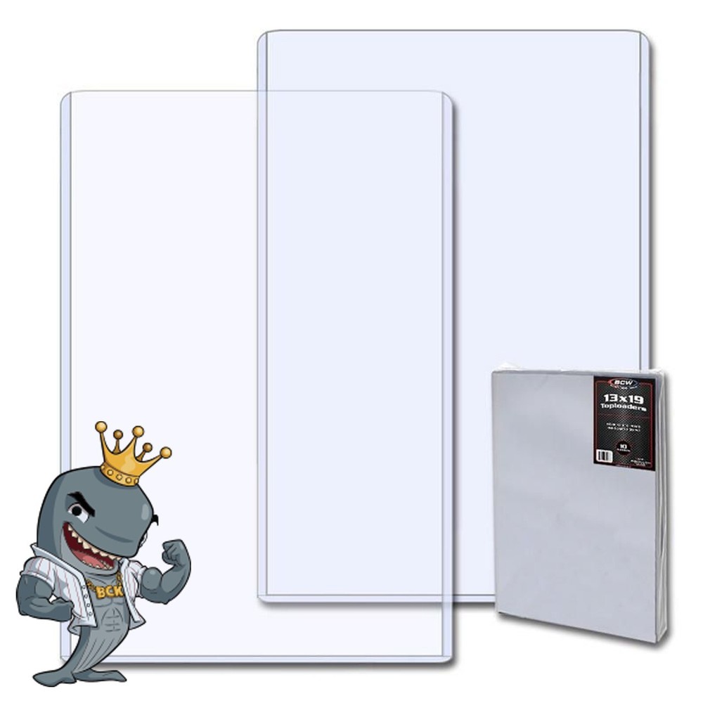 BCW 13x19 Lithograph Topload Holder 10ct Pack FREE SHIP