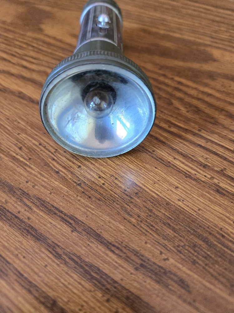 WW2 German PERTRIX 505 Small Pocket Flash Light 1940's