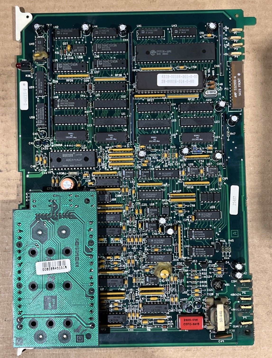 🔥Barber Coleman A-13399-2 Maco 4000 Analog I/O PCB, 33-1568-2,Used,FreeShip🇺🇸