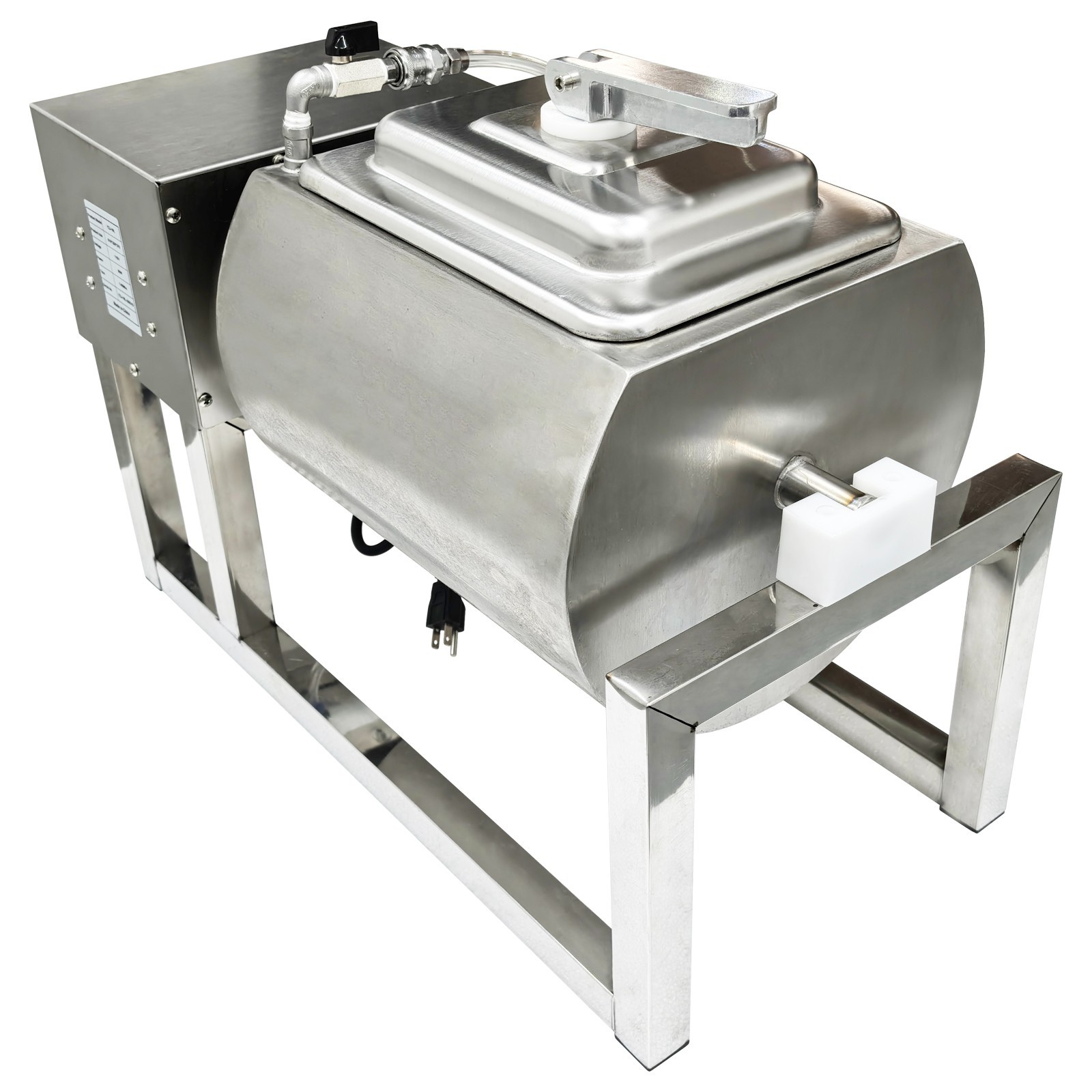 15L Electric Food Marinator Circular Rotatable Marinating Machine Vacuum Meat Tu