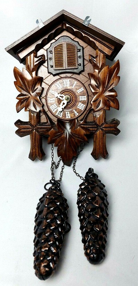 Antique Hubert Herr German Black Forest Cuckoo Clock