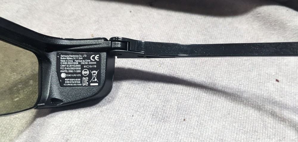 Samsung 3D Active Glasses Model SSG-3100GB Untested