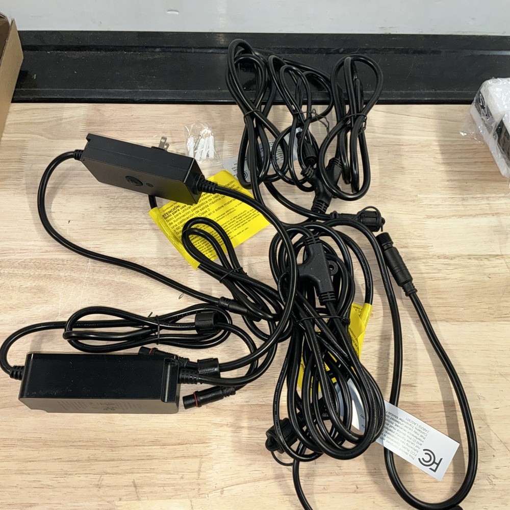 Hampton Bay Smart Color Changing Pathway Light Kit Controller Transformer