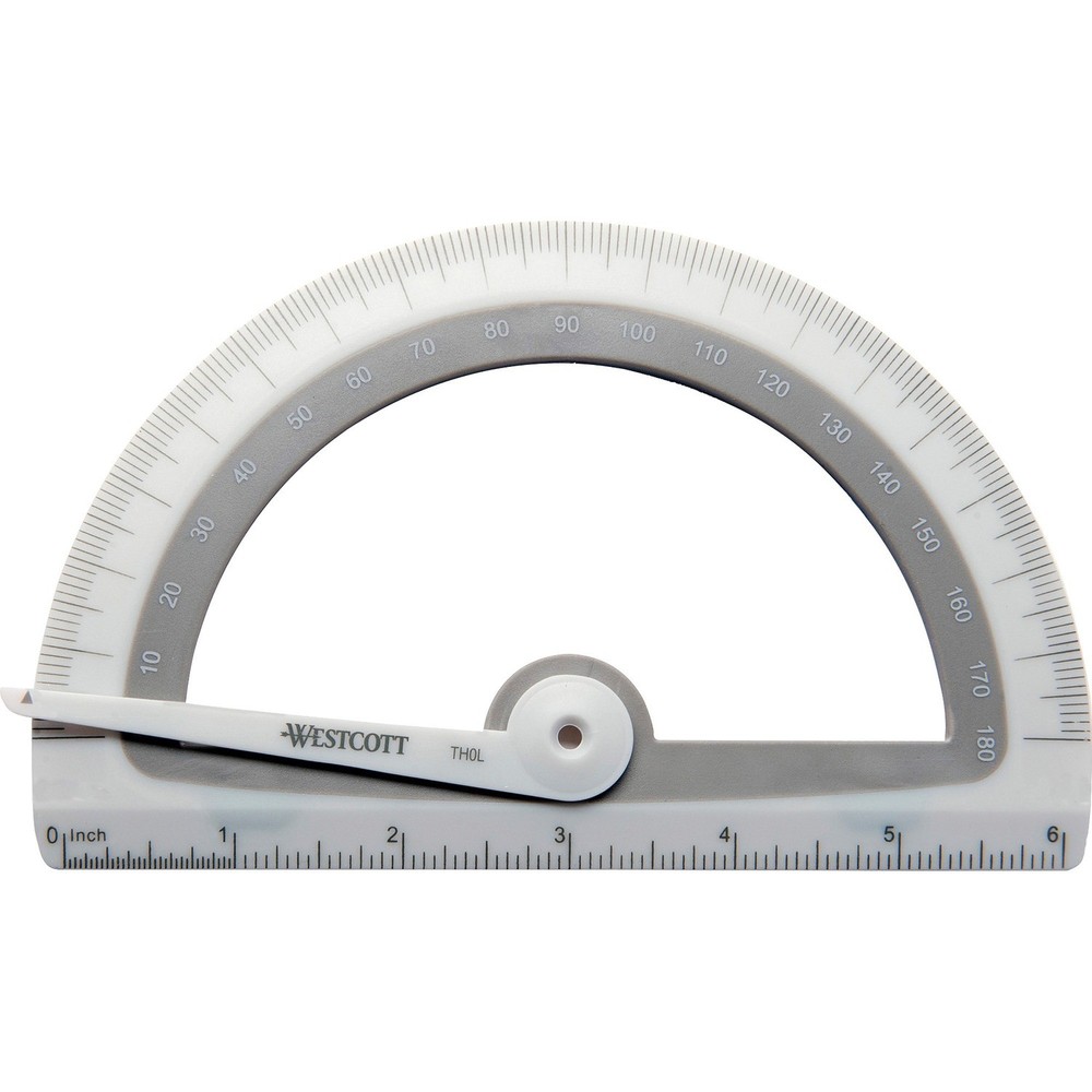 Westcott Soft Touch Protractor - Assorted (ACM14376)