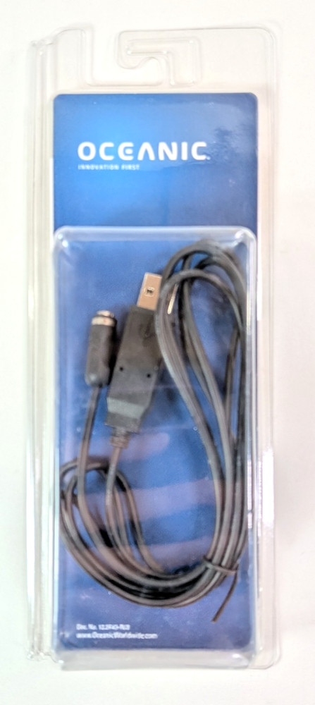 Oceanic DC V4 for: OCS, OCI, F11 Dive Computer Data Download Interface Cable USB