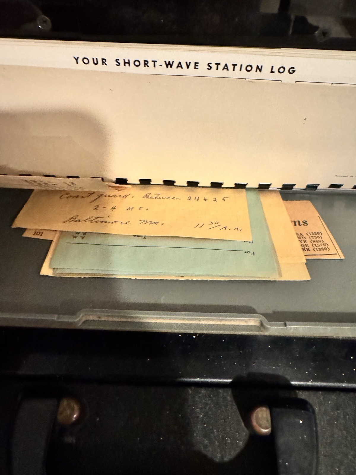 Zenith Trans-Oceanic S-558O Transoceanic Shortwave Radio Black WORKING