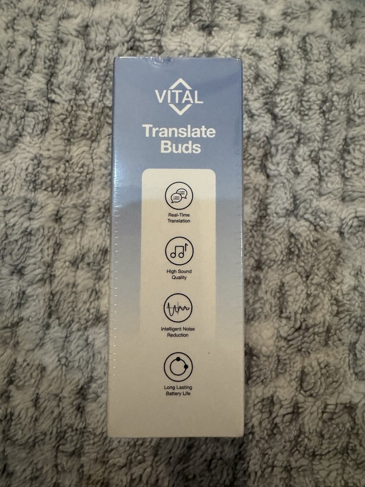 Vital Translate Buds Real Time Language Translator