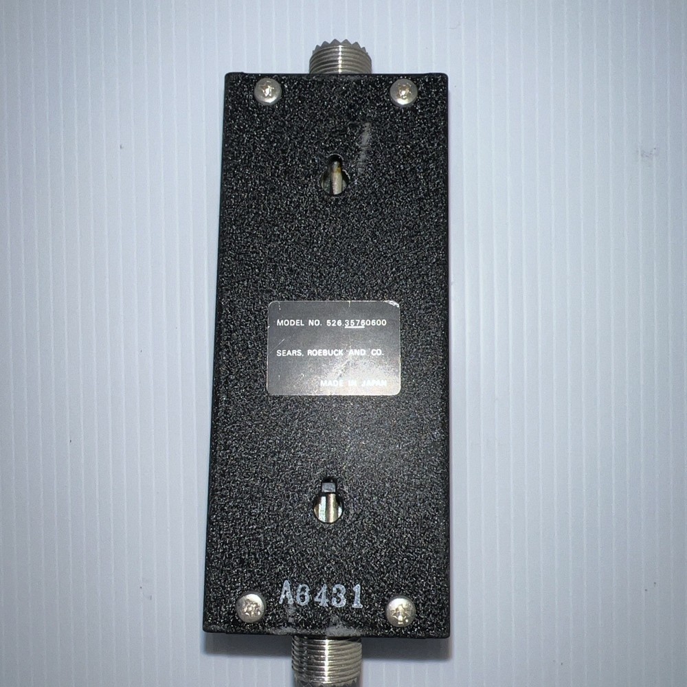 Sears SWR Field Strength Meter Model 526.35760600
