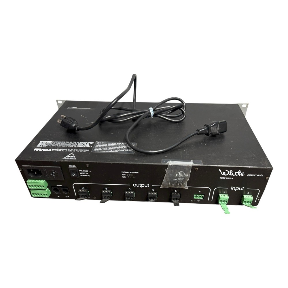 White Instruments Para Medic 26, Digital Speaker Processor / EQ / Crossover