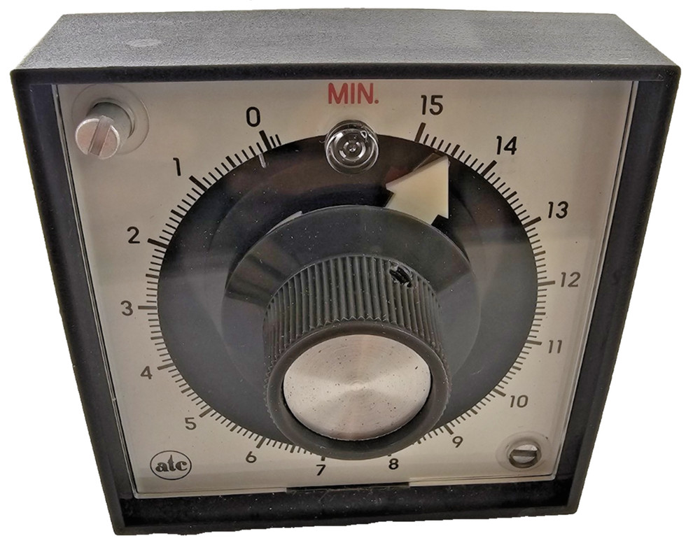 ATC 305E015A20PX Analog Reset Timer 305E Series Time Delay Control 0-15 minute