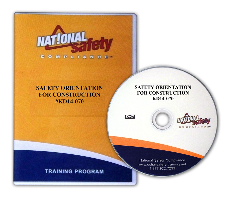 Safety Orientation  DVD Training Kit for the Construction Industry