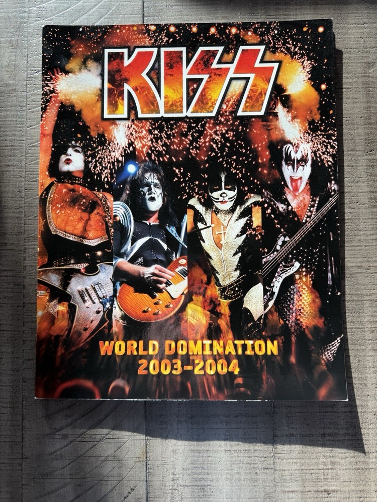 Kiss World Domination 2003-2004 Tour Book