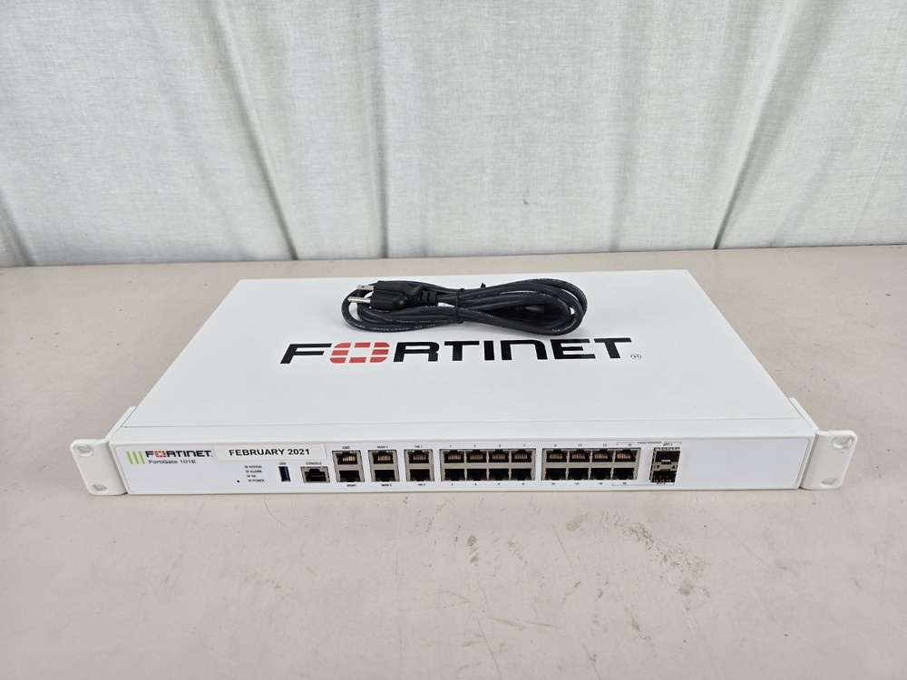 Fortinet FortiGate 101E Network Security/Firewall Appliance FG-101E