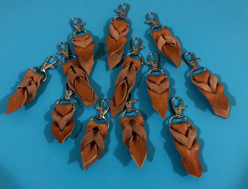 Handmade Leather Keychain