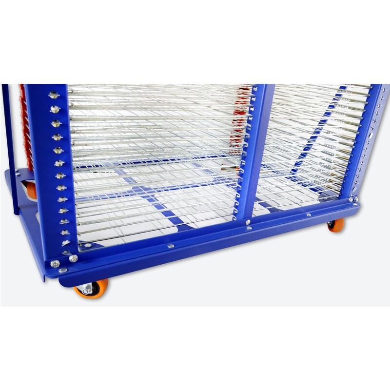 Screen Printing Drying Rack 50 Layers Ink Curing Shelf Movable Tool Multi-layer