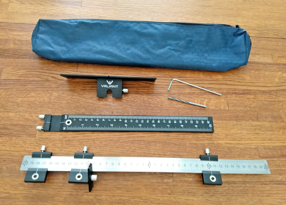 VALIANT Cabinet Hardware Jig Set and Case