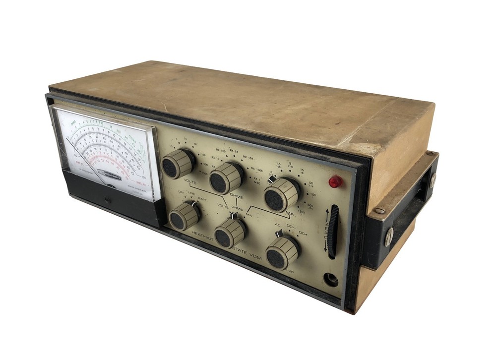 Vintage Heathkit IM-25 Solid State VOM Untested