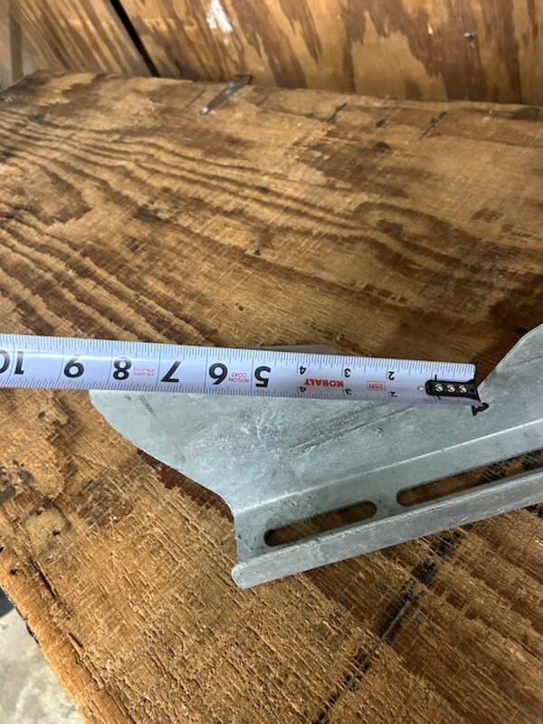 (1) Pontoon V Wing Bracket Bunk Bolster Trailer - Tie Down Engineering - 86561