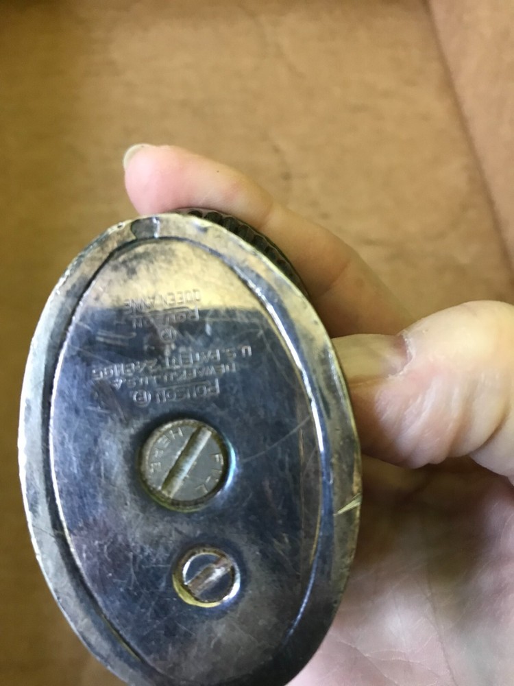 Ronson Silver Table Lighter - A2