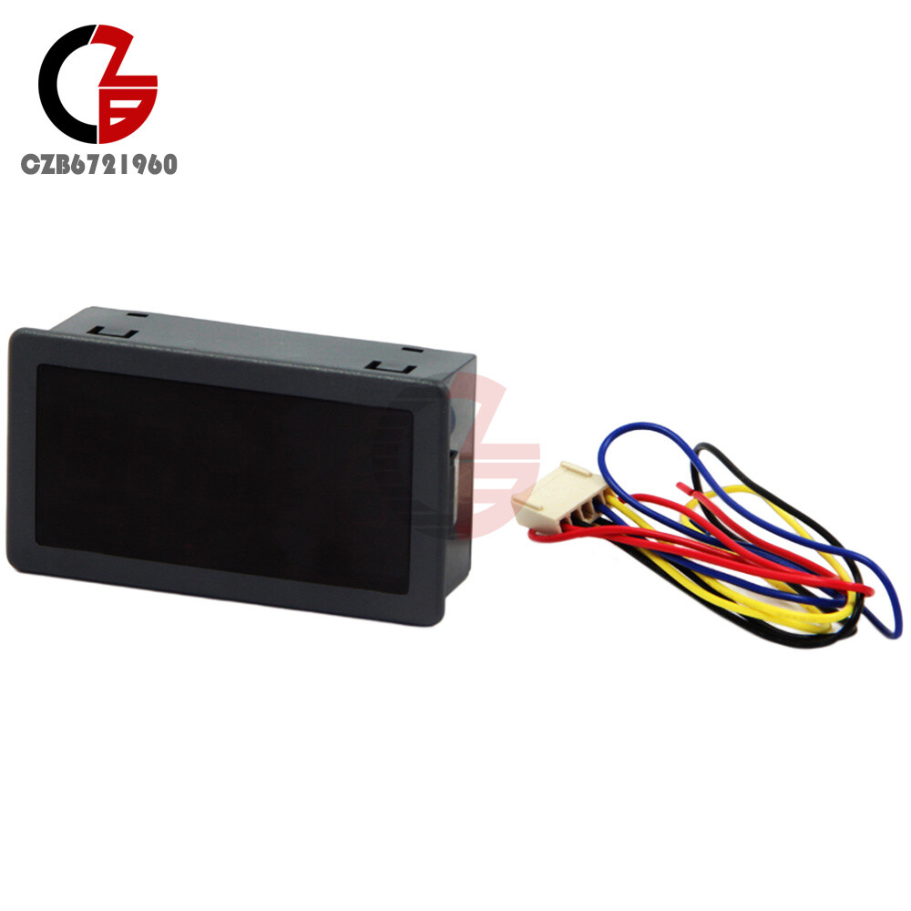 Frequency Meter 5-Digit Red Display Tachometer Switch Speed Counter DC5V/12V/24V