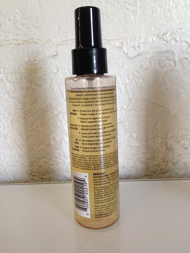 NYX Professional Makeup Bare With Me Multitasking Primer & Setting Spray -3 Pack