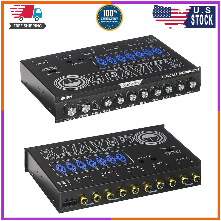 7 Band Graphic Equalizer GR-EQ9