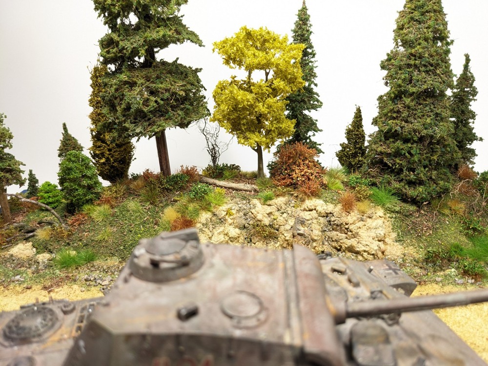 Built 1:35 Scale WWII Eastern Front Diorama