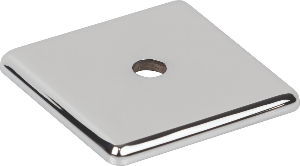 Top Knobs TK3280PC Radcliffe Knob Backplate 2" Polished Chrome