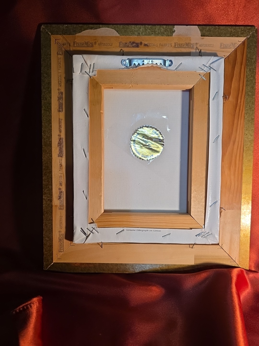 ELAINE DUNGILL AFRICAN GIRL Painting On Easel GICLEE ON CANVAS PAINTING